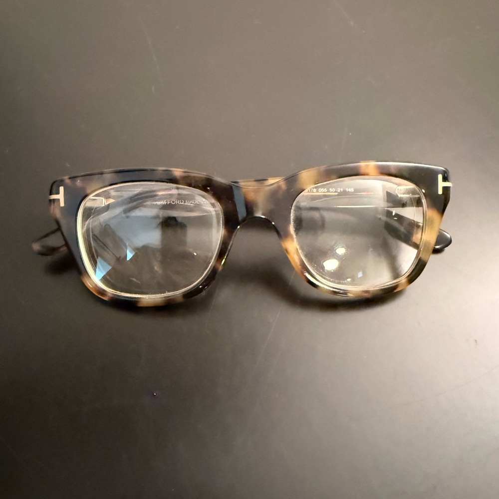 Tom Ford Tortoise Shell Eyeglasses - image 1